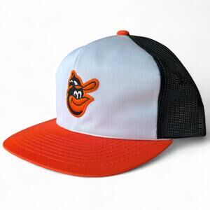 Vintage Baltimore Orioles Sports Specialties Mesh Hat Snapback Trucker MLB 80s